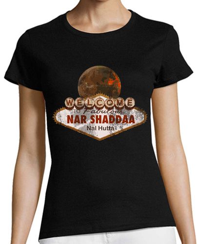 Camiseta mujer Welcome to Fabulous Nar Shaddaa - latostadora.com - Modalova