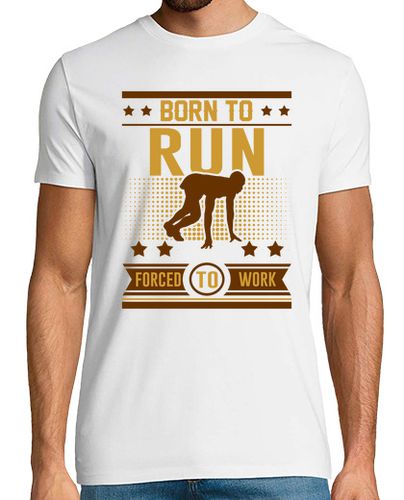 Camiseta llevado correr obligados a trabajar laTostadora - latostadora.com - Modalova