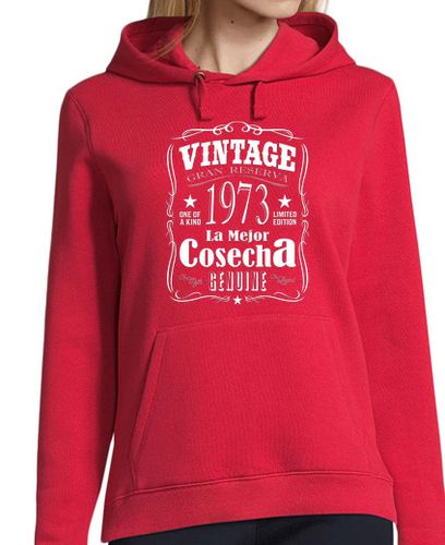 Sudadera Con Capucha Para Mujer La Mejor cosecha 1973 laTostadora - latostadora.com - Modalova