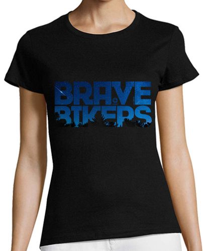 Camiseta mujer Brave Bikers Night Woman laTostadora - latostadora.com - Modalova