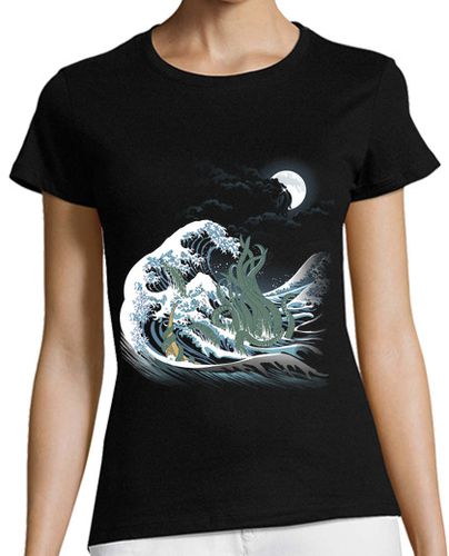 Camiseta mujer The Wave of R'lyeh - latostadora.com - Modalova