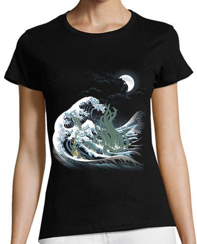 Camiseta mujer The Wave of R'lyeh laTostadora - latostadora.com - Modalova