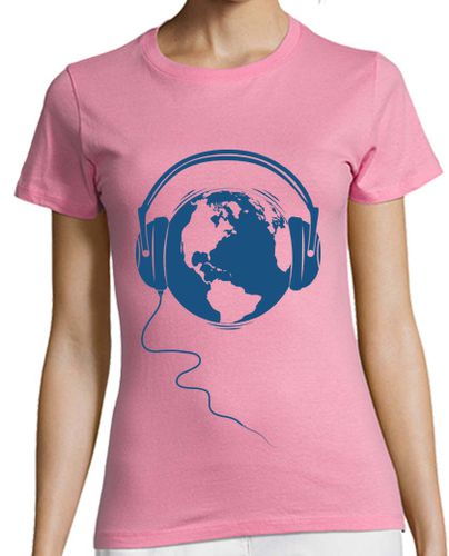 Camiseta Mujer Manga Corta Planet audio laTostadora - latostadora.com - Modalova