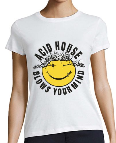 Camiseta mujer Acid House Blows Your Mind - latostadora.com - Modalova