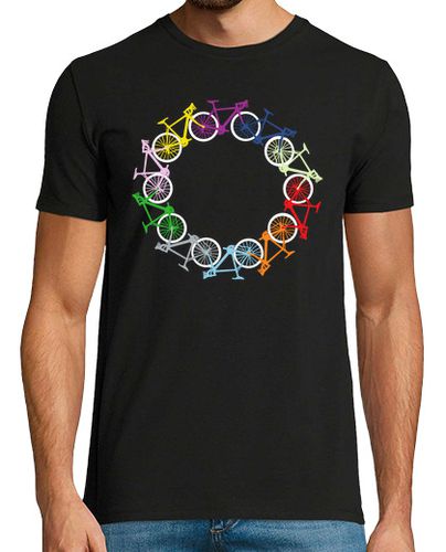 Camiseta círculo de bicicletas - latostadora.com - Modalova