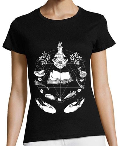 Camiseta Mujer Manga Corta Wicca laTostadora - latostadora.com - Modalova