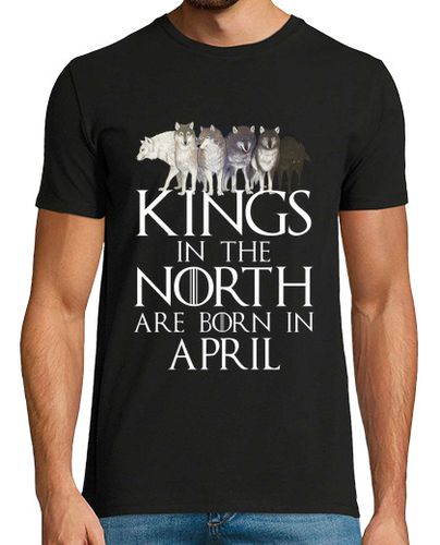 Camiseta Kings North Born April - latostadora.com - Modalova