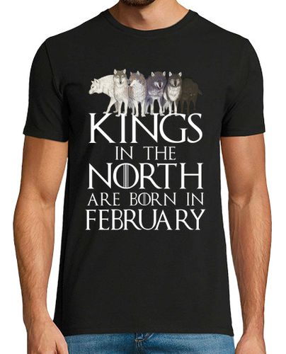 Camiseta Kings North Born February - latostadora.com - Modalova
