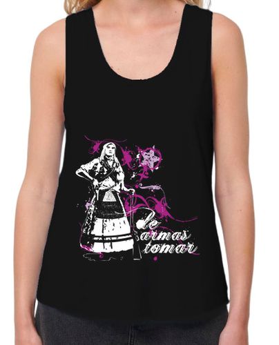 Camiseta Mujer Tirantes Loose Fit De armas tomar - Camisola Tirantes laTostadora - latostadora.com - Modalova