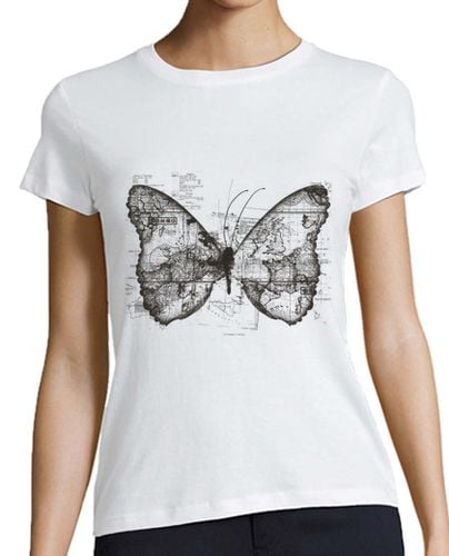 Camiseta Mujer Manga Corta Butterfly Effect laTostadora - latostadora.com - Modalova