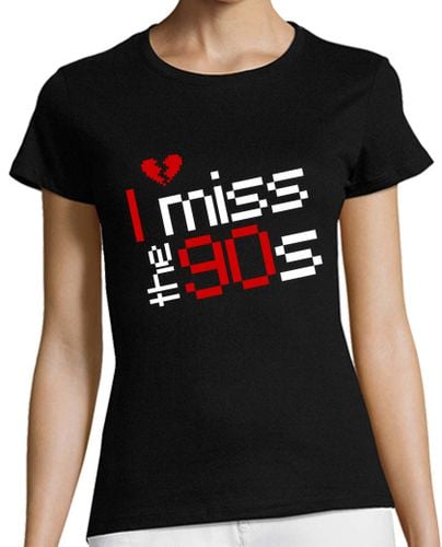 Camiseta Mujer Manga Corta I miss the 90s laTostadora - latostadora.com - Modalova