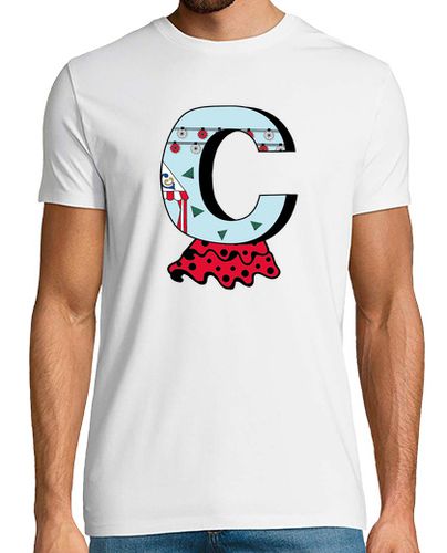 Camiseta Hombre Manga Corta Letter C laTostadora - latostadora.com - Modalova