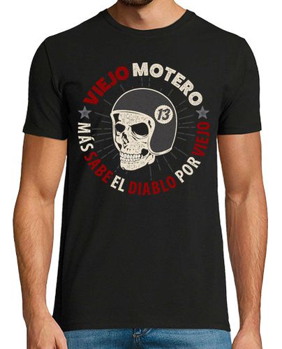 Camiseta Hombre Manga Corta Viejo Motero laTostadora - latostadora.com - Modalova