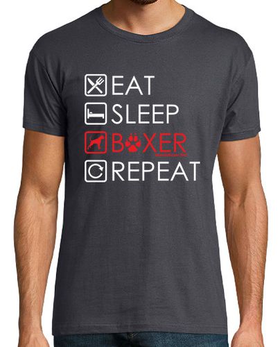 Camiseta Eat, Sleep, Boxer - latostadora.com - Modalova