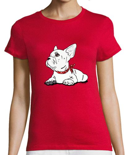 Camiseta mujer Bulldog Francés - latostadora.com - Modalova