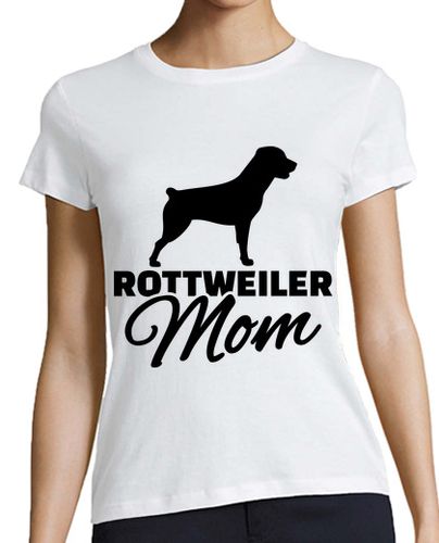 Camiseta mujer mamá rottweiler - latostadora.com - Modalova