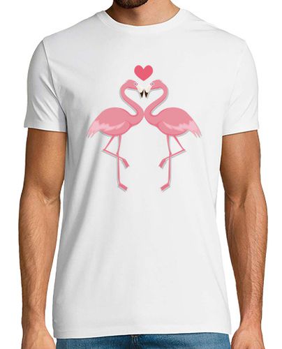 Camiseta Hombre Manga Corta Flamencos laTostadora - latostadora.com - Modalova