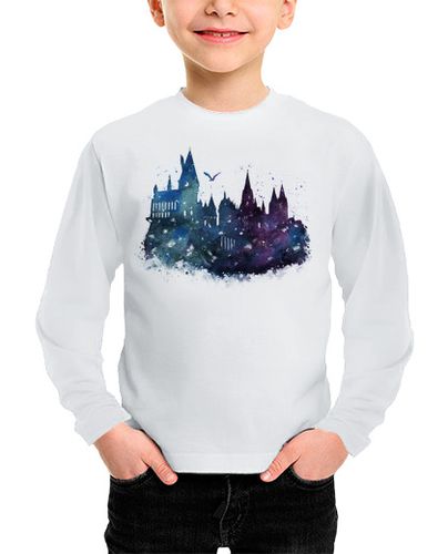 Camiseta Niño Manga Larga Watercolor School laTostadora - latostadora.com - Modalova