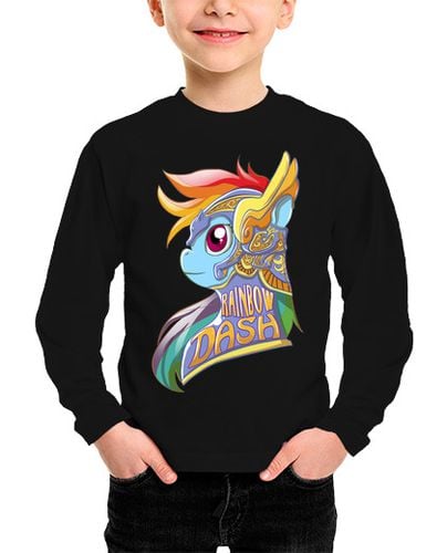 Camiseta Niño Manga Larga Rainbow Dash Nouveau laTostadora - latostadora.com - Modalova