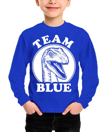 Camiseta niños equipo velociraptor azul - latostadora.com - Modalova