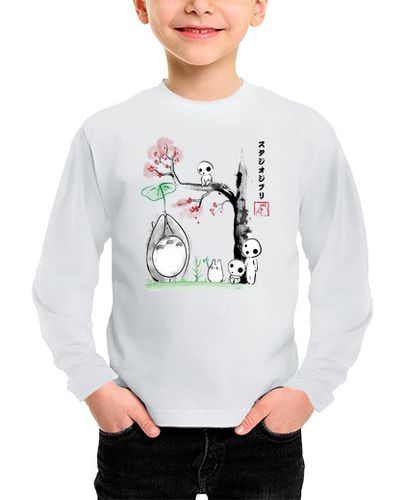 Camiseta niños Growing Trees Sumi-e laTostadora - latostadora.com - Modalova