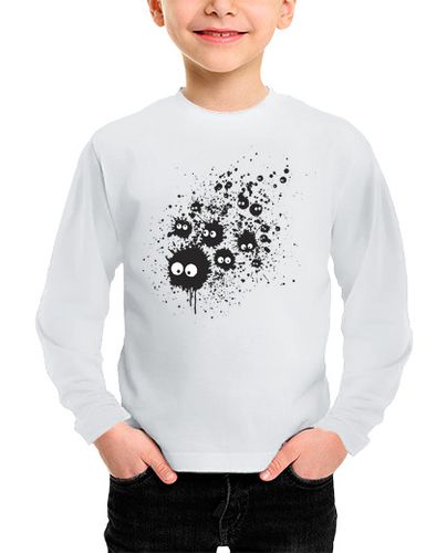 Camiseta Niño Manga Larga Susuwatari Ink laTostadora - latostadora.com - Modalova