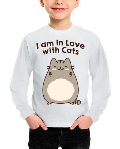 Camiseta niños i am in love with cats - latostadora.com - Modalova