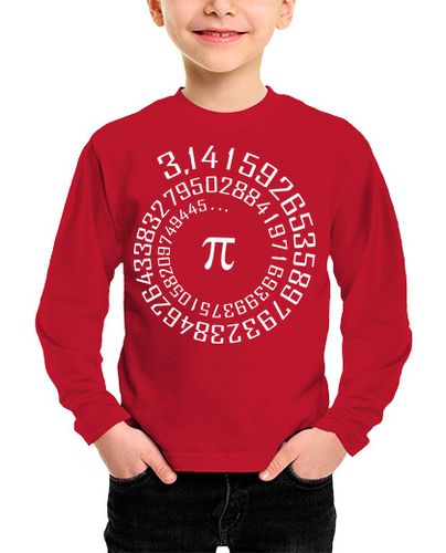 Camiseta niños número Pi - maths - latostadora.com - Modalova
