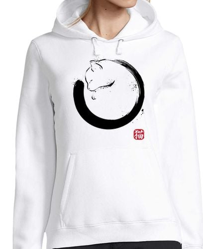 Sudadera Con Capucha Para Mujer Purrfect Circle laTostadora - latostadora.com - Modalova