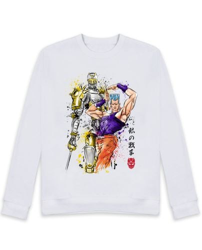 Sudadera Sin Capucha Unisex Silver Chariot Watercolor laTostadora - latostadora.com - Modalova