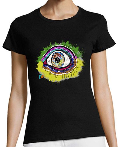 Camiseta mujer camiseta ojos - latostadora.com - Modalova