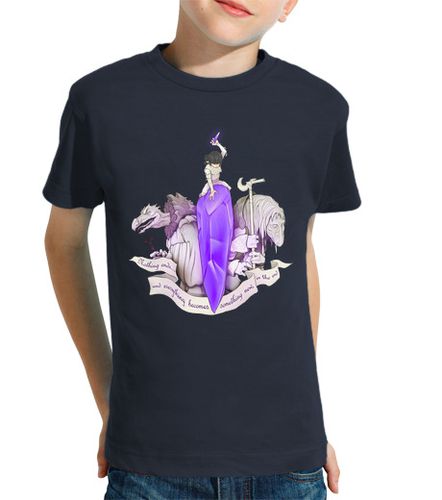 Camiseta niños Cristal oscuro. Jen restaurando el equilibrio laTostadora - latostadora.com - Modalova