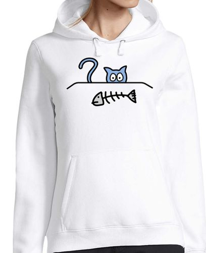 Sudadera Con Capucha Para Mujer Gato raspa laTostadora - latostadora.com - Modalova