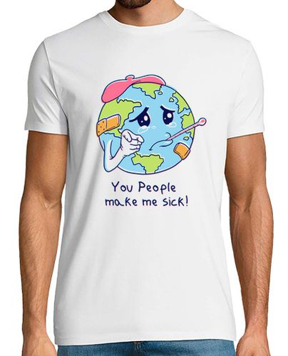 Camiseta ¡ustedes me enferman! camisa para hombre - latostadora.com - Modalova