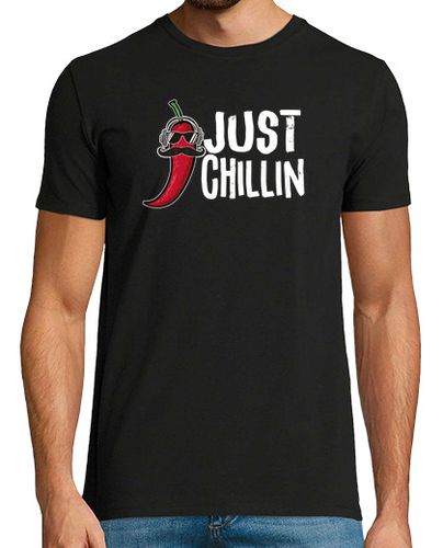 Camiseta Just Chillin Funny Chilies - latostadora.com - Modalova