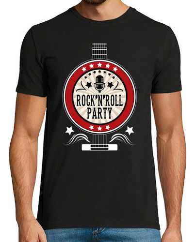 Camiseta Camiseta Rock and Roll Party Vintage Party USA - latostadora.com - Modalova