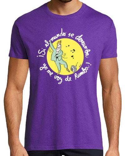 Camiseta ¡Si el mundo se derrumba yo me voy de rumba! laTostadora - latostadora.com - Modalova