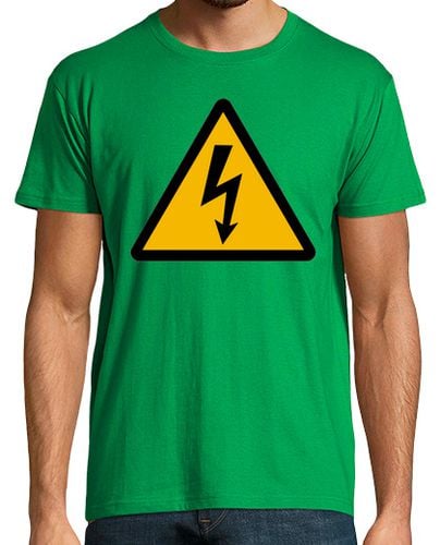 Camiseta Hombre Manga Corta Peligro Electricidad laTostadora - latostadora.com - Modalova