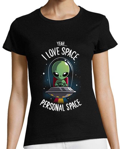Camiseta mujer I love space - latostadora.com - Modalova