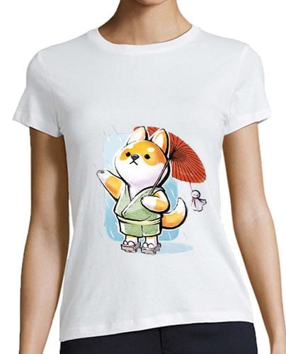 Camiseta Mujer Manga Corta Teru teru bôzu laTostadora - latostadora.com - Modalova