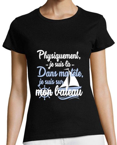Camiseta mujer Estoy en mi bote - latostadora.com - Modalova