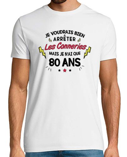 Camiseta cumpleaños 80 años - latostadora.com - Modalova