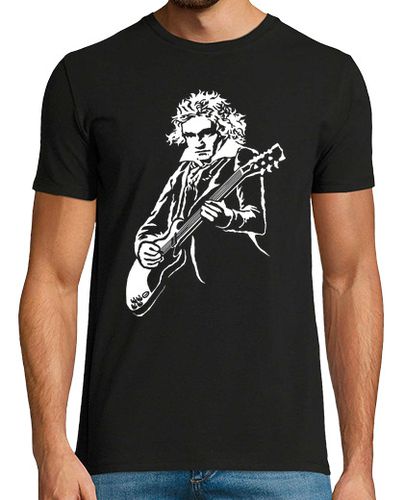 Camiseta Beethoven con Guitarra Eléctrica - latostadora.com - Modalova