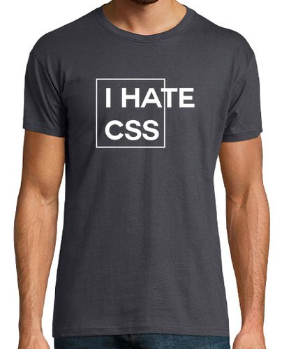 Camiseta Hombre Manga Corta I Hate CSS laTostadora - latostadora.com - Modalova