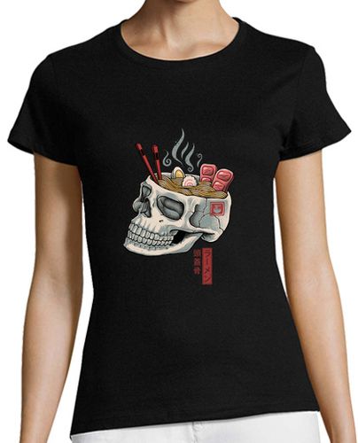 Camiseta mujer camisa de calavera ramen para mujer laTostadora - latostadora.com - Modalova