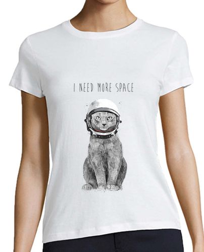 Camiseta mujer necesito más espacio - latostadora.com - Modalova