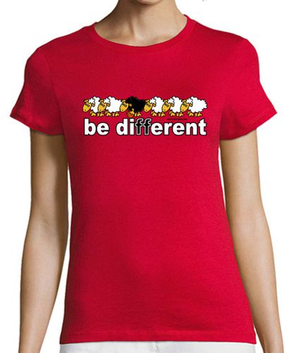 Camiseta mujer Be Different Basket - latostadora.com - Modalova