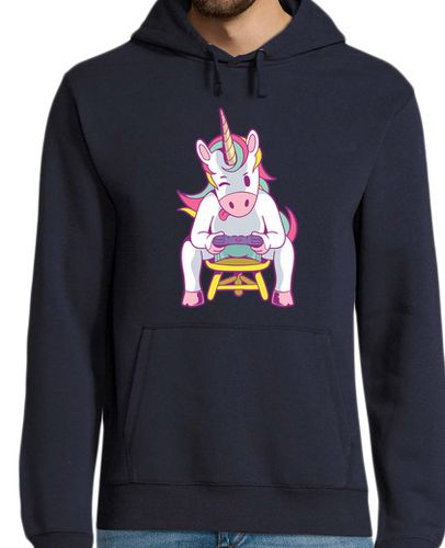 Sudadera Con Capucha Para Hombre Camiseta Unicorn Gamer laTostadora - latostadora.com - Modalova