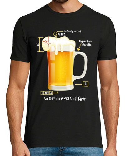 Camiseta Cerveza Técnica Matemáticas Beer Científica Fiesta Alcohol - latostadora.com - Modalova