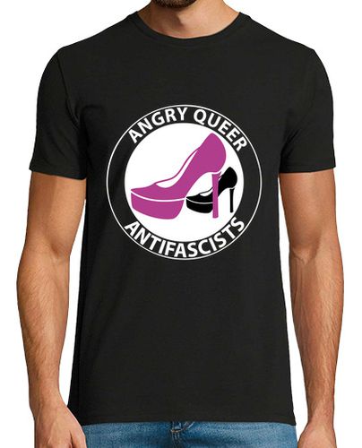 Camiseta camiseta de hombre - antifascistas queer enojados - latostadora.com - Modalova
